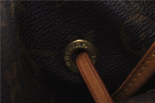 Authentic Louis Vuitton Monogram Montsouris GM Backpack M51135 LV 9551E
