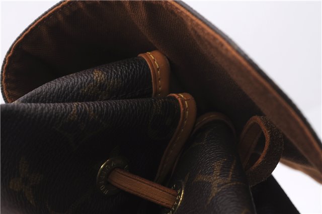 Authentic Louis Vuitton Monogram Montsouris GM Backpack M51135 LV 9551E