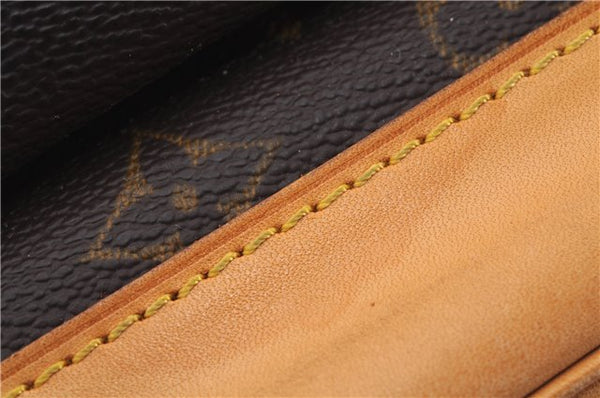 Authentic Louis Vuitton Monogram Montsouris GM Backpack M51135 LV 9551E