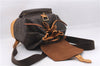 Authentic Louis Vuitton Monogram Montsouris GM Backpack M51135 LV 9551E