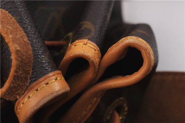 Authentic Louis Vuitton Monogram Montsouris GM Backpack M51135 LV 9551E