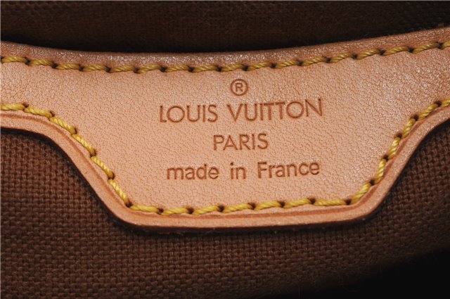 Authentic Louis Vuitton Monogram Montsouris GM Backpack M51135 LV 9551E