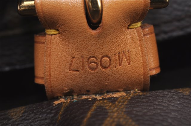 Authentic Louis Vuitton Monogram Montsouris GM Backpack M51135 LV 9551E