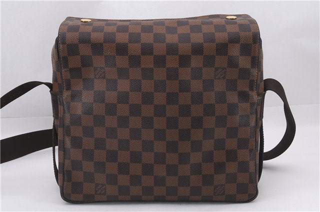 Authentic Louis Vuitton Damier Naviglio Shoulder Cross Body Bag N45255 LV 9552E