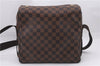 Authentic Louis Vuitton Damier Naviglio Shoulder Cross Body Bag N45255 LV 9552E