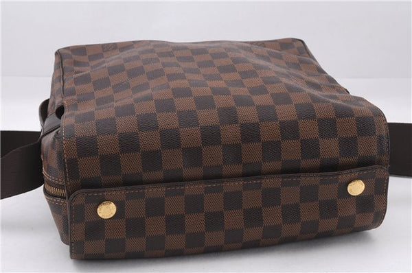 Authentic Louis Vuitton Damier Naviglio Shoulder Cross Body Bag N45255 LV 9552E