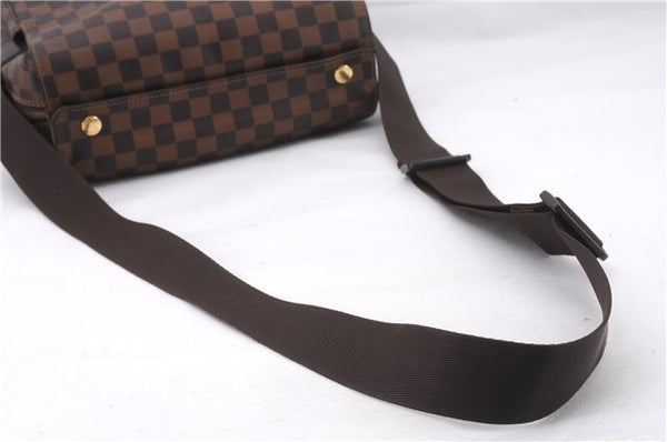 Authentic Louis Vuitton Damier Naviglio Shoulder Cross Body Bag N45255 LV 9552E
