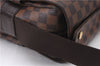 Authentic Louis Vuitton Damier Naviglio Shoulder Cross Body Bag N45255 LV 9552E