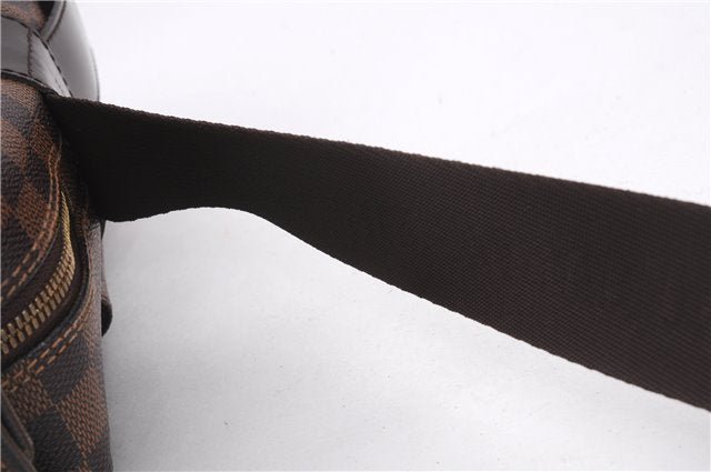 Authentic Louis Vuitton Damier Naviglio Shoulder Cross Body Bag N45255 LV 9552E