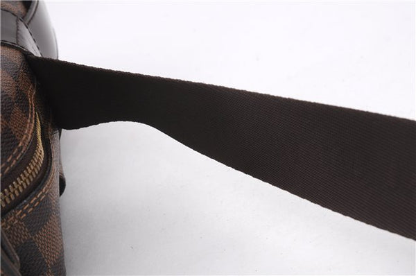 Authentic Louis Vuitton Damier Naviglio Shoulder Cross Body Bag N45255 LV 9552E