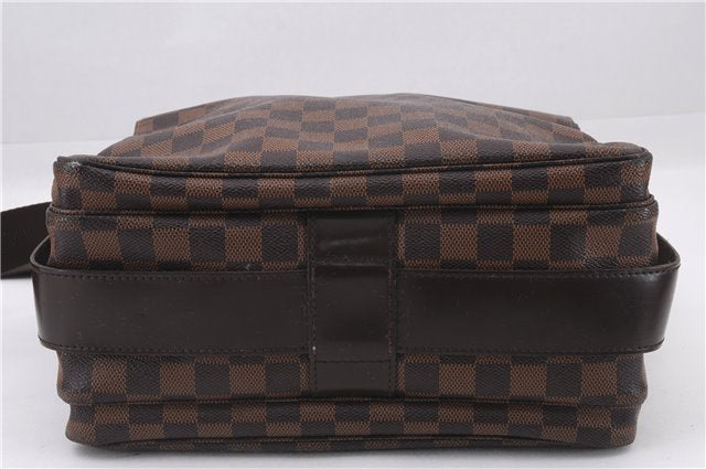 Authentic Louis Vuitton Damier Naviglio Shoulder Cross Body Bag N45255 LV 9552E