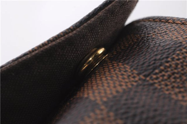 Authentic Louis Vuitton Damier Naviglio Shoulder Cross Body Bag N45255 LV 9552E