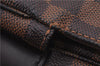 Authentic Louis Vuitton Damier Naviglio Shoulder Cross Body Bag N45255 LV 9552E