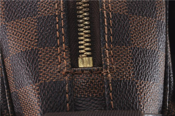 Authentic Louis Vuitton Damier Naviglio Shoulder Cross Body Bag N45255 LV 9552E
