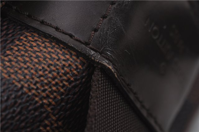 Authentic Louis Vuitton Damier Naviglio Shoulder Cross Body Bag N45255 LV 9552E