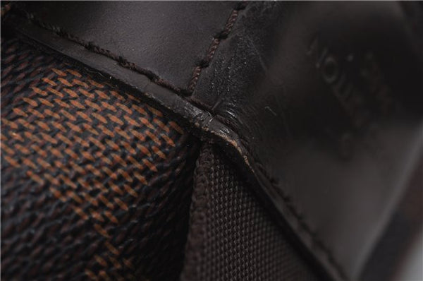 Authentic Louis Vuitton Damier Naviglio Shoulder Cross Body Bag N45255 LV 9552E