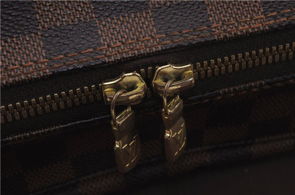 Authentic Louis Vuitton Damier Naviglio Shoulder Cross Body Bag N45255 LV 9552E