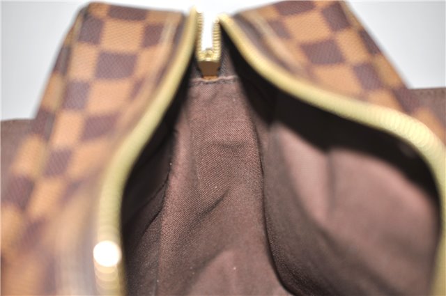 Authentic Louis Vuitton Damier Naviglio Shoulder Cross Body Bag N45255 LV 9552E