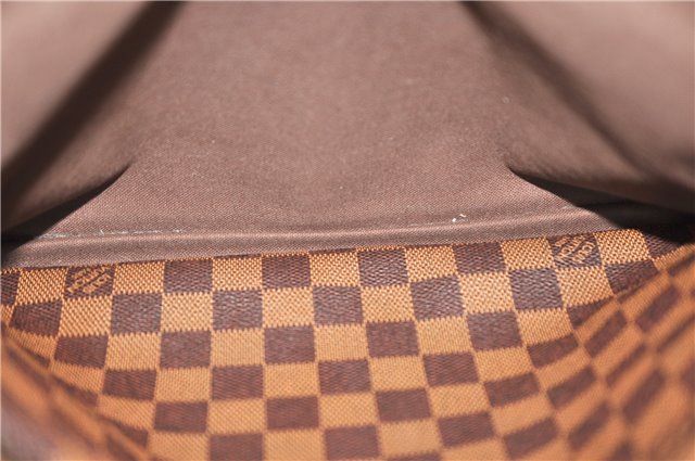 Authentic Louis Vuitton Damier Naviglio Shoulder Cross Body Bag N45255 LV 9552E