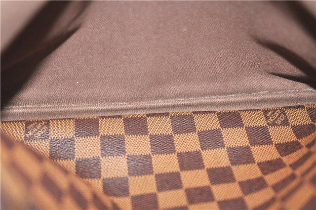 Authentic Louis Vuitton Damier Naviglio Shoulder Cross Body Bag N45255 LV 9552E