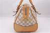 Authentic Louis Vuitton Damier Azur Berkeley Hand Boston Bag N52001 LV 9553E