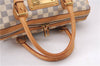 Authentic Louis Vuitton Damier Azur Berkeley Hand Boston Bag N52001 LV 9553E