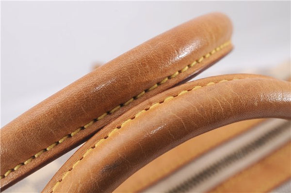 Authentic Louis Vuitton Damier Azur Berkeley Hand Boston Bag N52001 LV 9553E