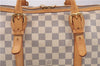Authentic Louis Vuitton Damier Azur Berkeley Hand Boston Bag N52001 LV 9553E