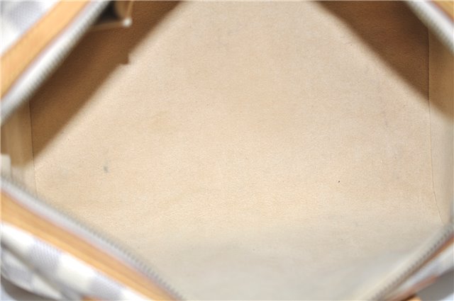 Authentic Louis Vuitton Damier Azur Berkeley Hand Boston Bag N52001 LV 9553E