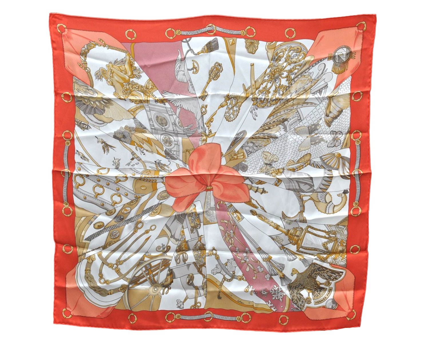 Authentic HERMES Carre 65 Scarf 