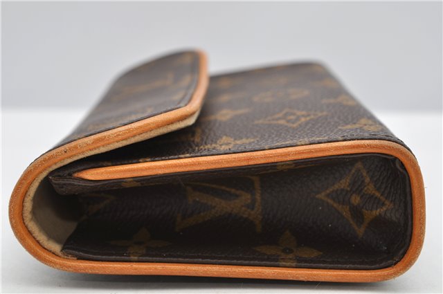 Auth Louis Vuitton Monogram Pochette Florentine Pouch Waist Clutch Bag LV 9557F