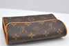 Auth Louis Vuitton Monogram Pochette Florentine Pouch Waist Clutch Bag LV 9557F