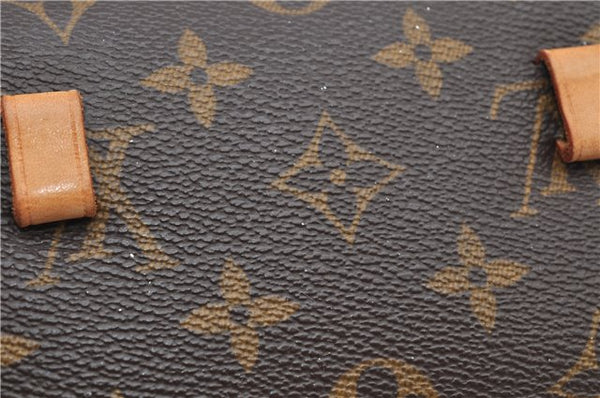 Auth Louis Vuitton Monogram Pochette Florentine Pouch Waist Clutch Bag LV 9557F