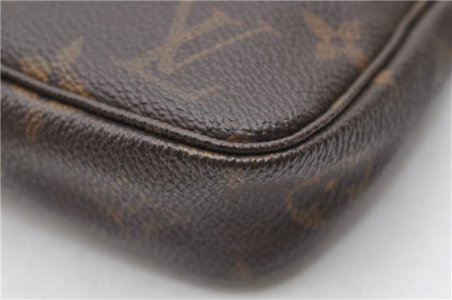 Authentic Louis Vuitton Monogram Pochette Accessoires Pouch M51980 LV 9558C