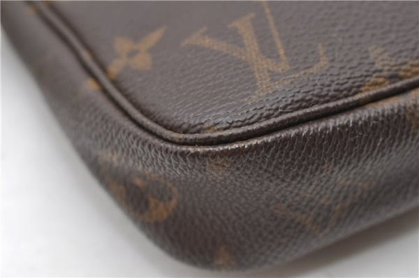 Authentic Louis Vuitton Monogram Pochette Accessoires Pouch M51980 LV 9558C