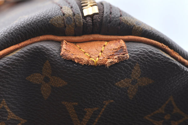 Authentic Louis Vuitton Monogram Keepall 60 Travel Boston Bag M41422 LV 9561G