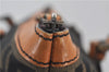 Authentic FENDI Zucca Vintage Shoulder Tote Bag Canvas Leather Brown 9563E