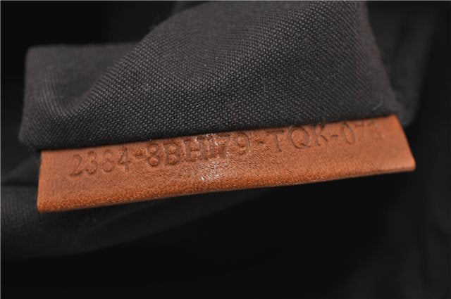 Authentic FENDI Zucca Vintage Shoulder Tote Bag Canvas Leather Brown 9563E