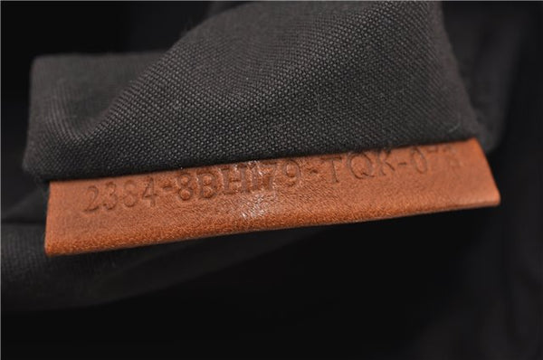 Authentic FENDI Zucca Vintage Shoulder Tote Bag Canvas Leather Brown 9563E