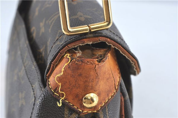 Authentic Louis Vuitton Monogram Beverly MM Shoulder Hand Bag M40121 Junk 9564B