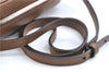 Authentic GUCCI Shoulder Crossbody Bag GG Canvas Leather 449413 Brown Junk 9564E