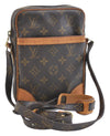 Authentic Louis Vuitton Monogram Danube Shoulder Cross Body Bag M45266 LV 9565E