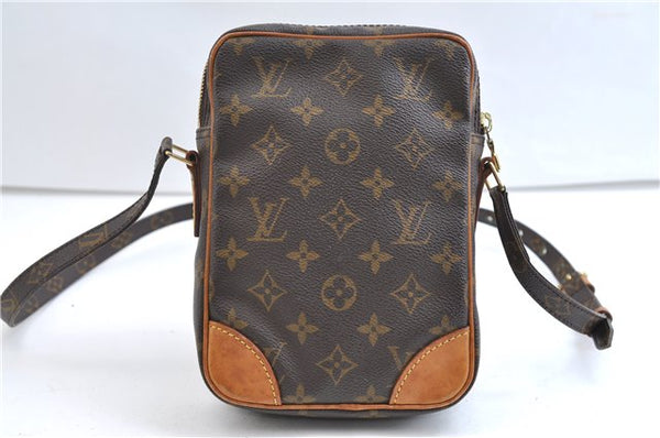 Authentic Louis Vuitton Monogram Danube Shoulder Cross Body Bag M45266 LV 9565E