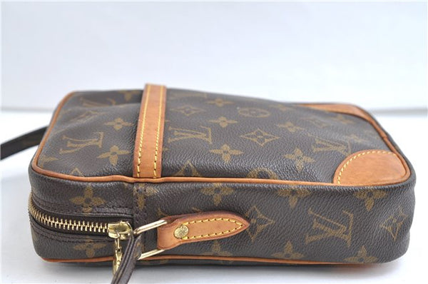 Authentic Louis Vuitton Monogram Danube Shoulder Cross Body Bag M45266 LV 9565E