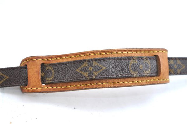 Authentic Louis Vuitton Monogram Danube Shoulder Cross Body Bag M45266 LV 9565E