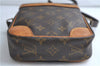 Authentic Louis Vuitton Monogram Danube Shoulder Cross Body Bag M45266 LV 9565E