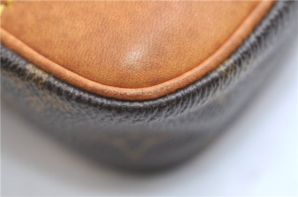 Authentic Louis Vuitton Monogram Danube Shoulder Cross Body Bag M45266 LV 9565E