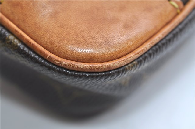 Authentic Louis Vuitton Monogram Danube Shoulder Cross Body Bag M45266 LV 9565E