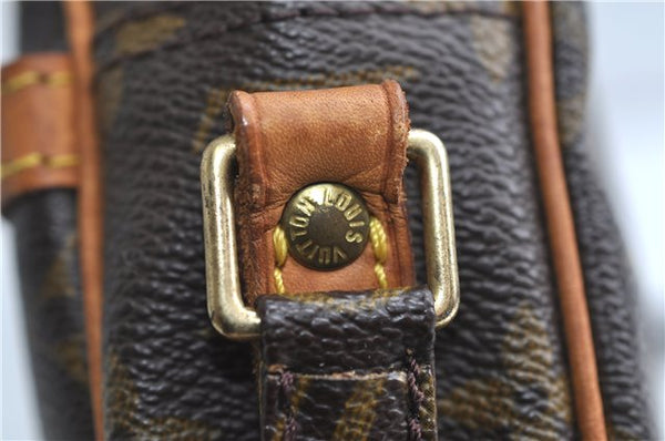 Authentic Louis Vuitton Monogram Danube Shoulder Cross Body Bag M45266 LV 9565E