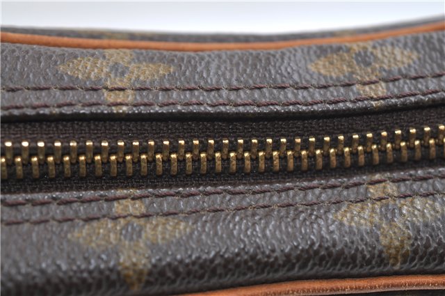 Authentic Louis Vuitton Monogram Danube Shoulder Cross Body Bag M45266 LV 9565E